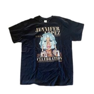 Vintage Jennifer Lopez Celebration Tour T-shirt